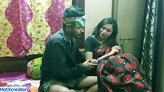Indian hot extremist bhabhi classic sex with husband brother&excl; Clear hindi audio